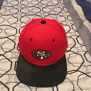 49ers and Lakers fitted hats